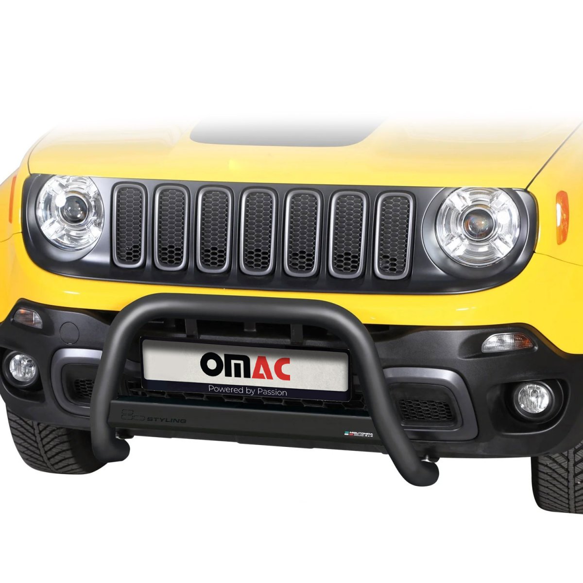 Jeep Renegade Bullbar - Omac - Black - '15-'18